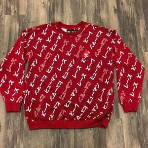 Adidas x Pharrell Williams Red Kanji Sweater